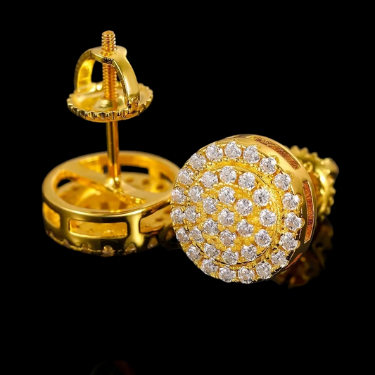 Stud moissanite with S925 earrings