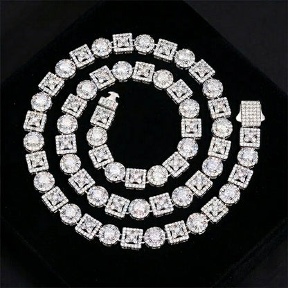 Luxury Moissanite DVVS S925 Sterling Silver chain